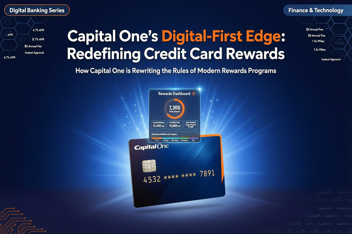 Capital One's Digital-First Edge: Redefining Credit Card Rewards