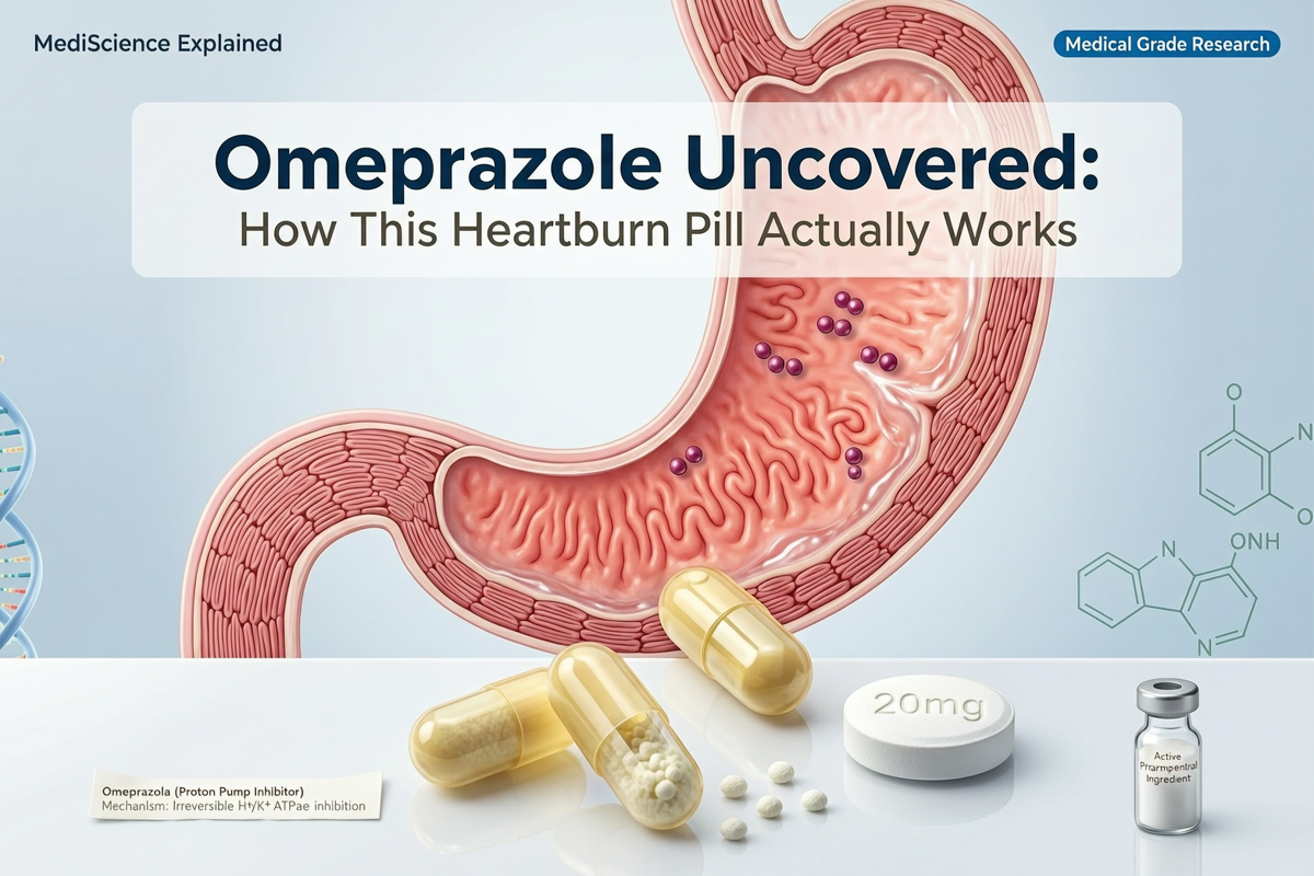 Omeprazole Uncovered: How This Heartburn Pill Actually Works