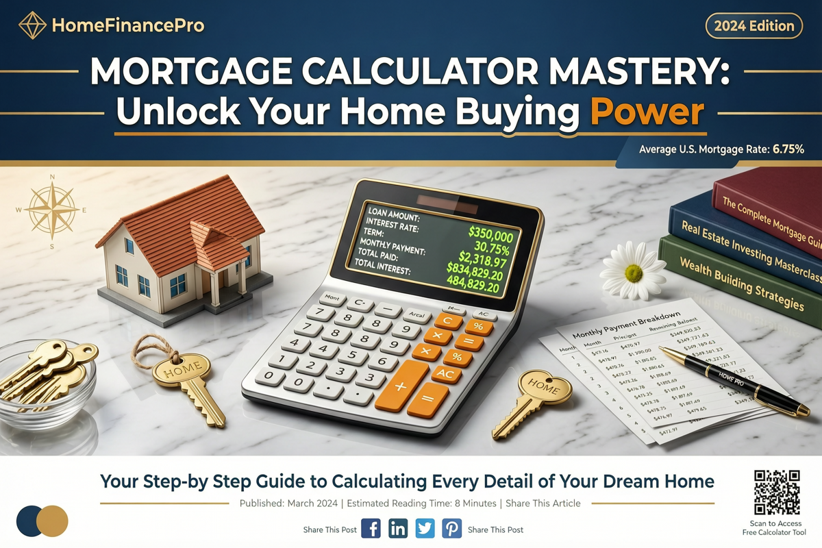 Mortgage Calculator Mastery: Unlock Your Home Buying Power
