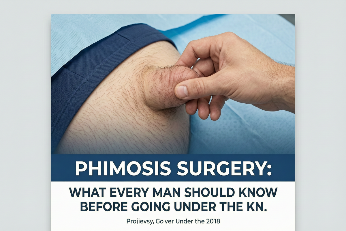 Phimosis Surgery: What Every Man Should Know Before Going Under the Kn