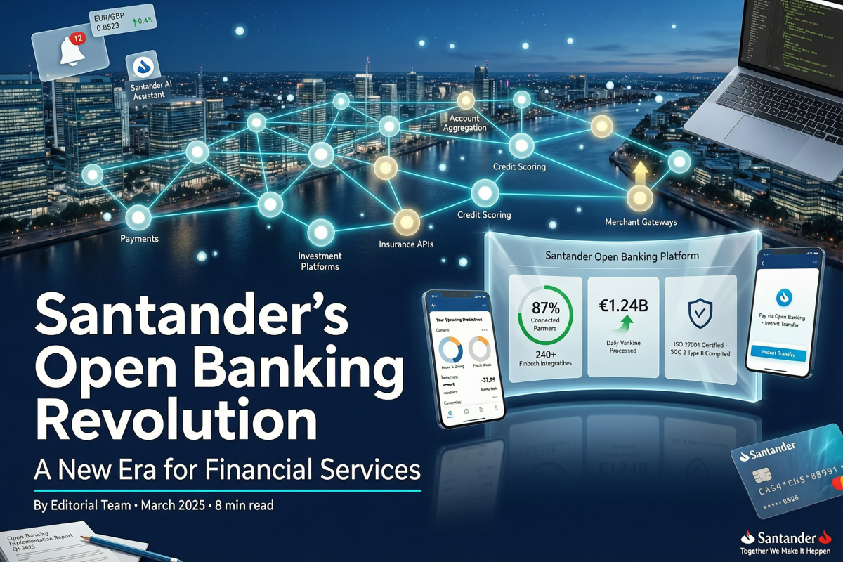 Santander's Open Banking Revolution: A New Era for Financial Services