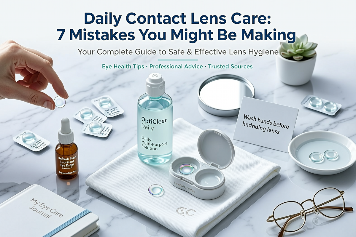Daily Contact Lens Care: 7 Mistakes You Might Be Making