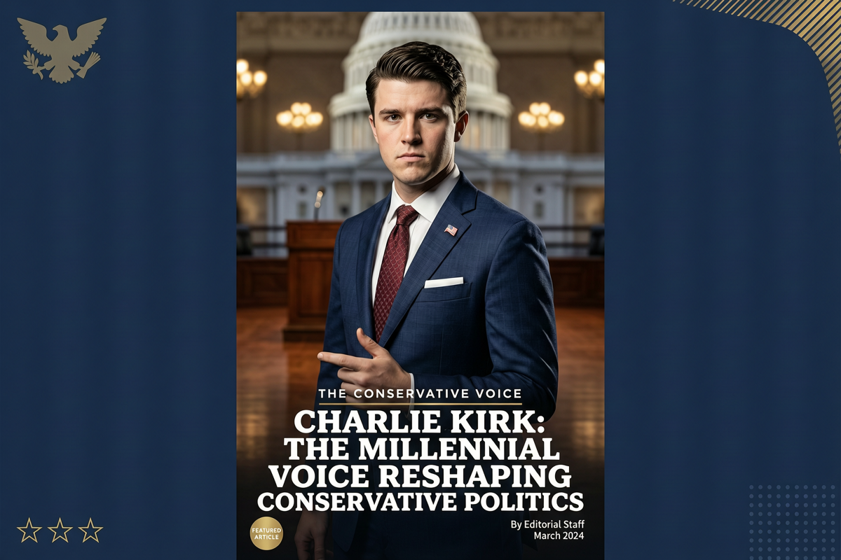 Charlie Kirk: The Millennial Voice Reshaping Conservative Politics