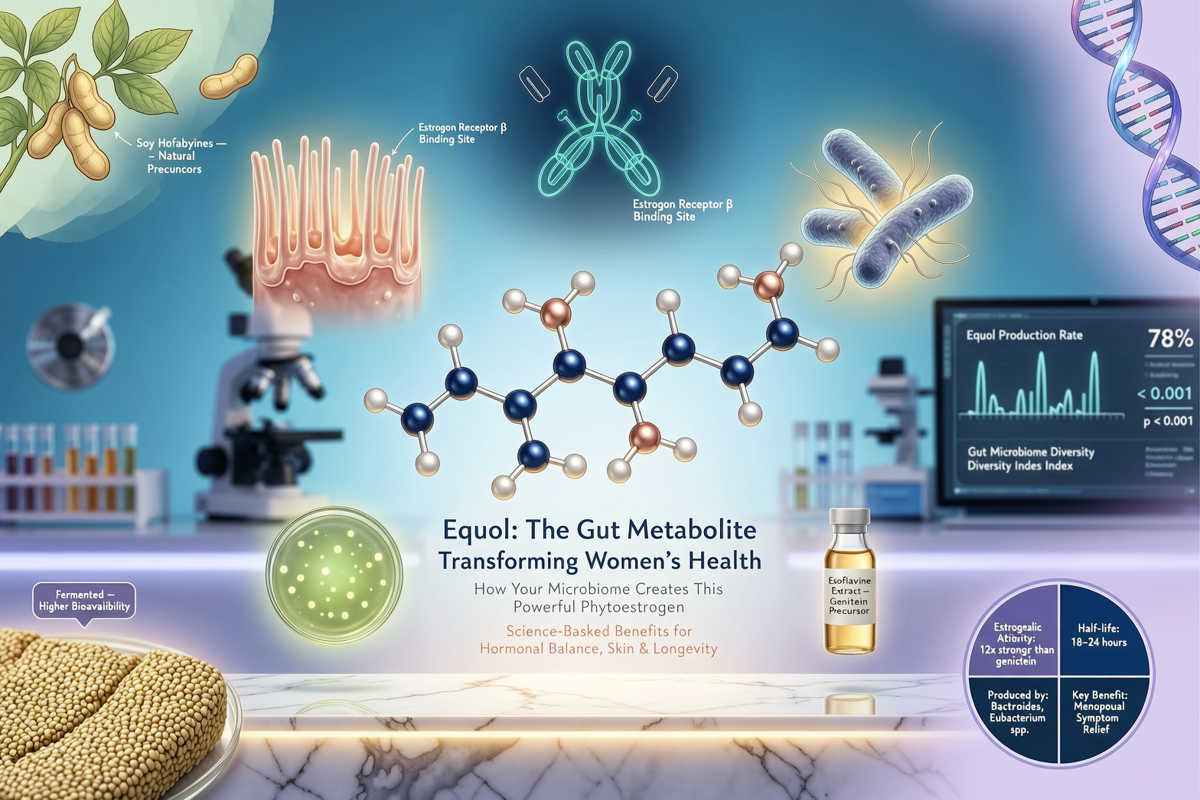 Equol: The Gut Metabolite Transforming Women's Health